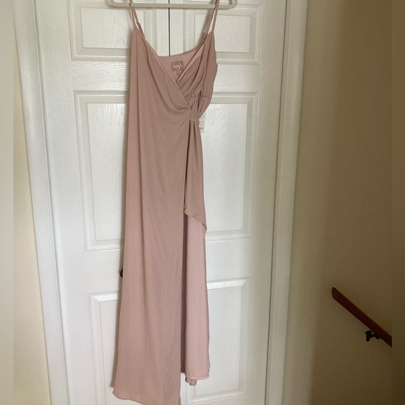 MUMU weddings Dresses & Skirts - NWT Elegant dusty Blush Pink maxi Dress